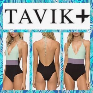⭐️NWT MSRP $130 TAVIK Chase Reversible One-Piece Swimsuit Women's Size XS